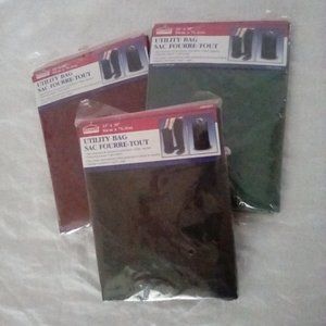 Lot of 3 new utility bags